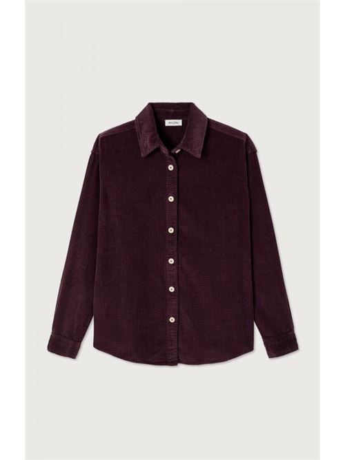 camicia padow American vintage | PADO06AH26ROSSO RAMATO